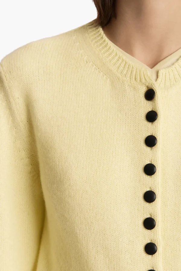 Khaite Strickjacken<Cardigan Josette in Zest