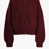 Lisa Yang Strickjacken<Cardigan Kirsti in Deep Plum