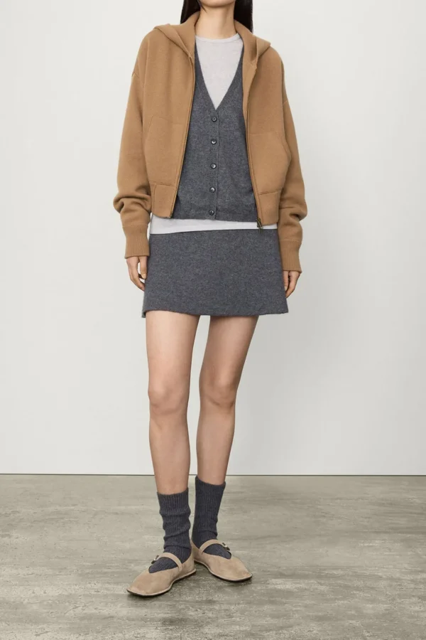 Lisa Yang Strickjacken<Cardigan Lilia in Toffee