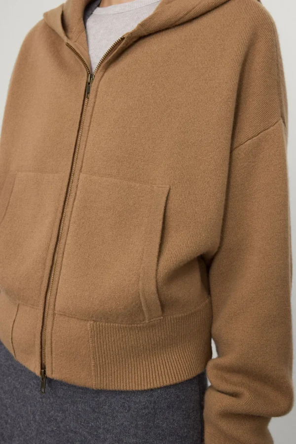 Lisa Yang Strickjacken<Cardigan Lilia in Toffee
