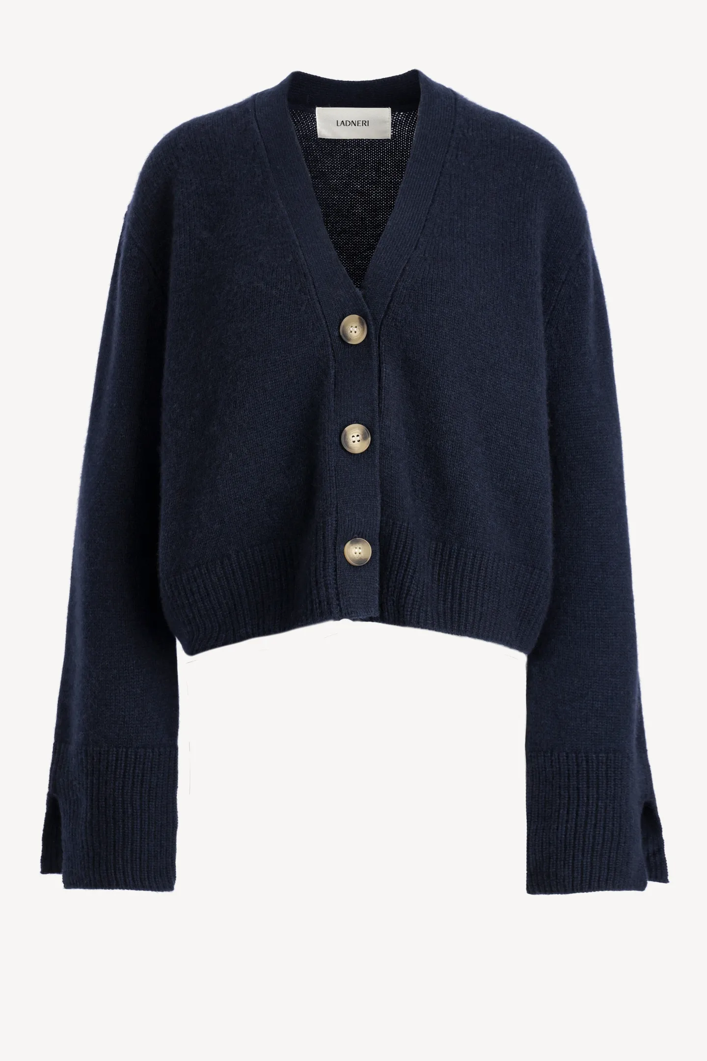 cardigan_paix_in_dark_nav_0.webp Ladneri Strickjacken<Cardigan Paix in Dark Navy