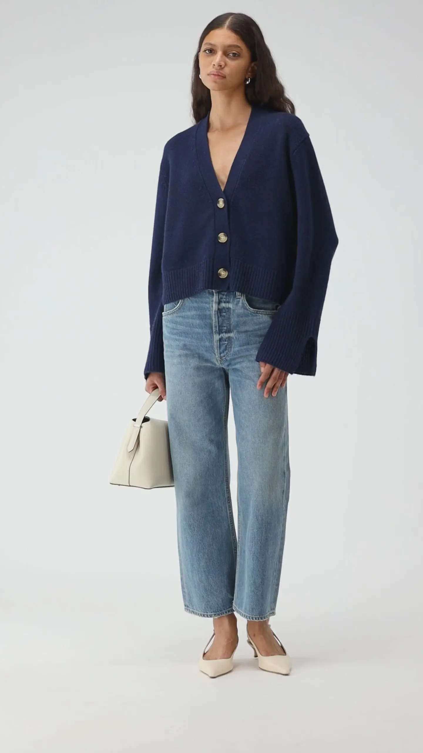cardigan_paix_in_dark_nav_3.webp Ladneri Strickjacken<Cardigan Paix in Dark Navy