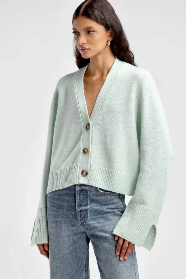 Ladneri Strickjacken<Cardigan Paix in Mint