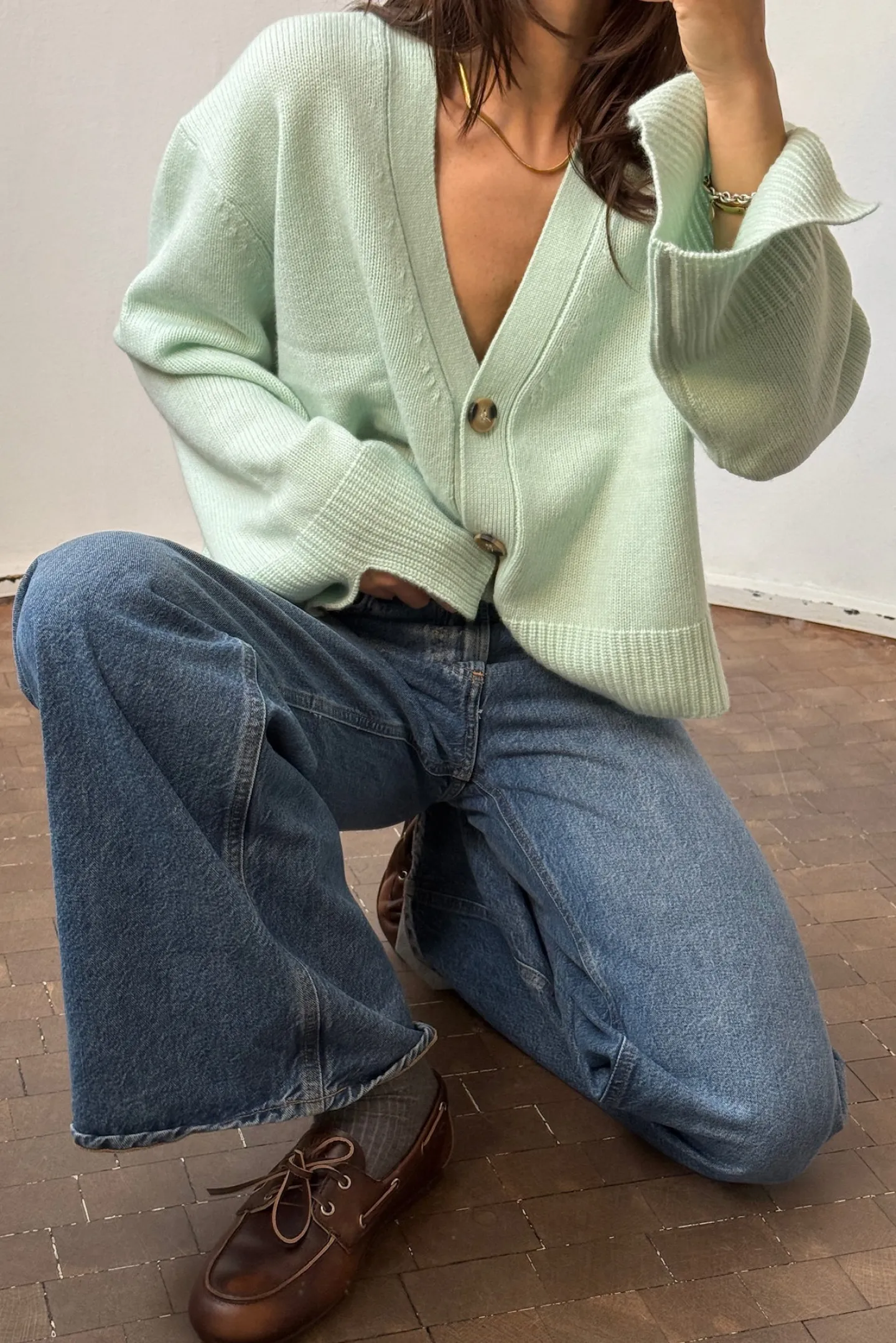 cardigan_paix_in_mint_5.webp Ladneri Strickjacken<Cardigan Paix in Mint
