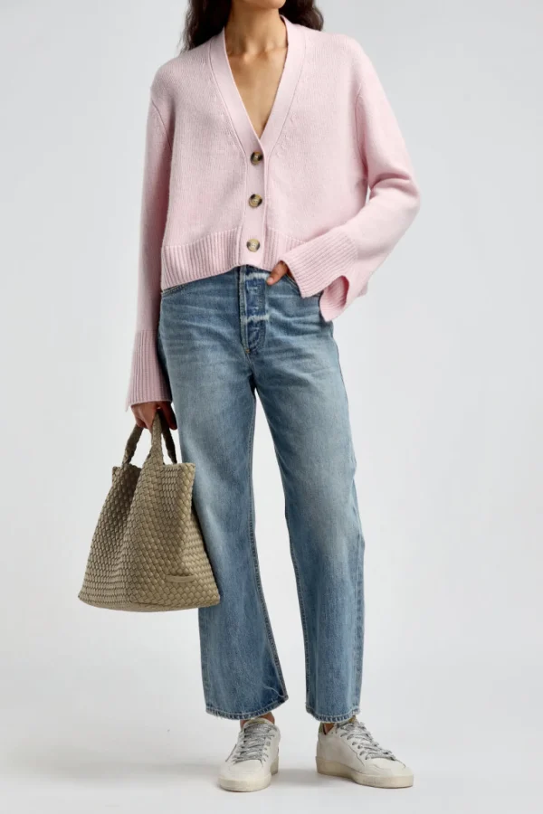 Ladneri Strickjacken<Cardigan Paix in Powder