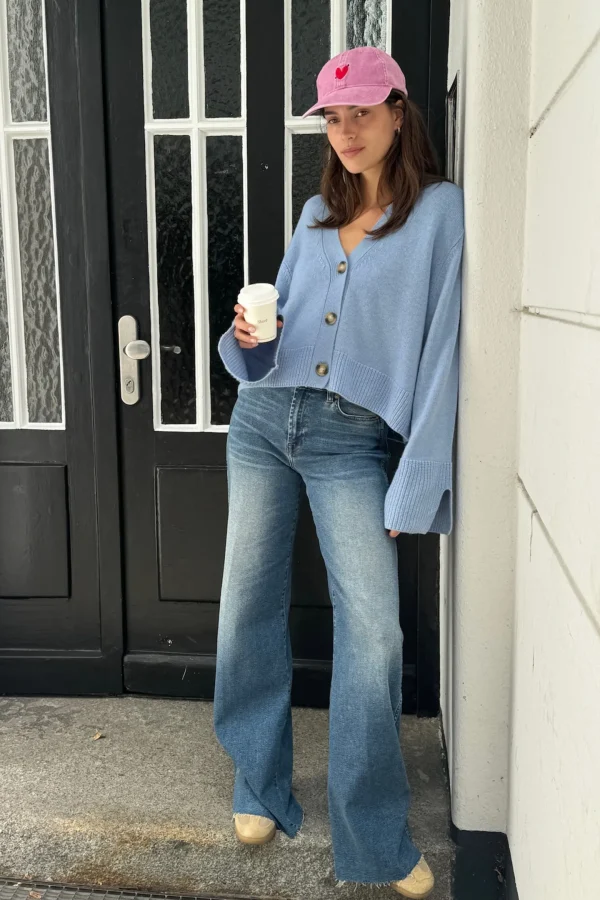 Ladneri Strickjacken<Cardigan Paix in Sky