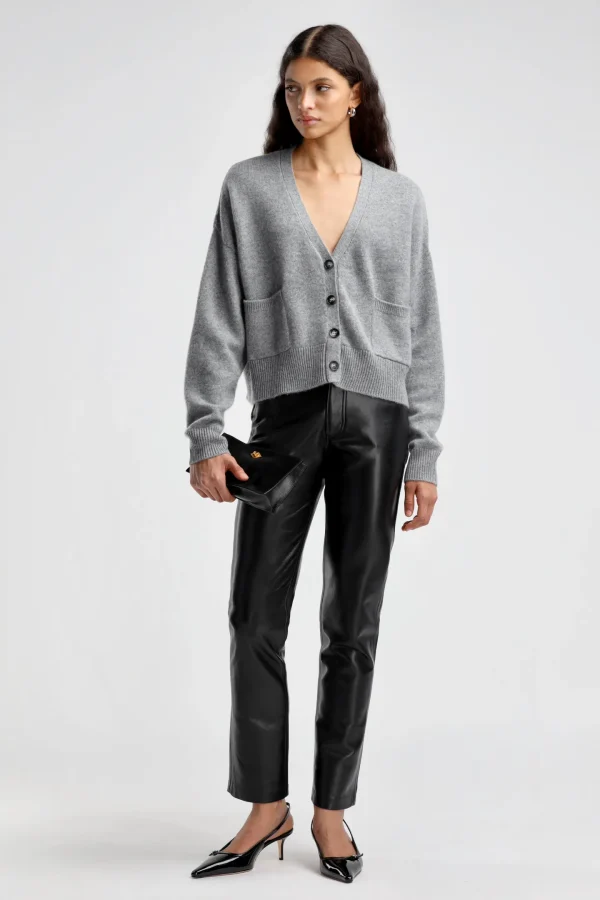 Ladneri Strickjacken<Cardigan Ramatuelle in Mid Grey
