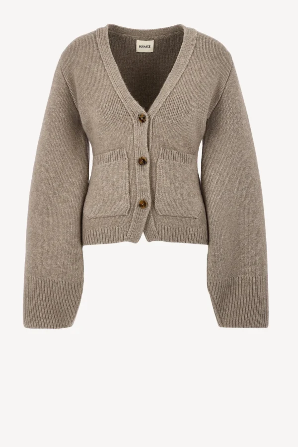 Khaite Strickjacken<Cardigan Scarlet in Barley