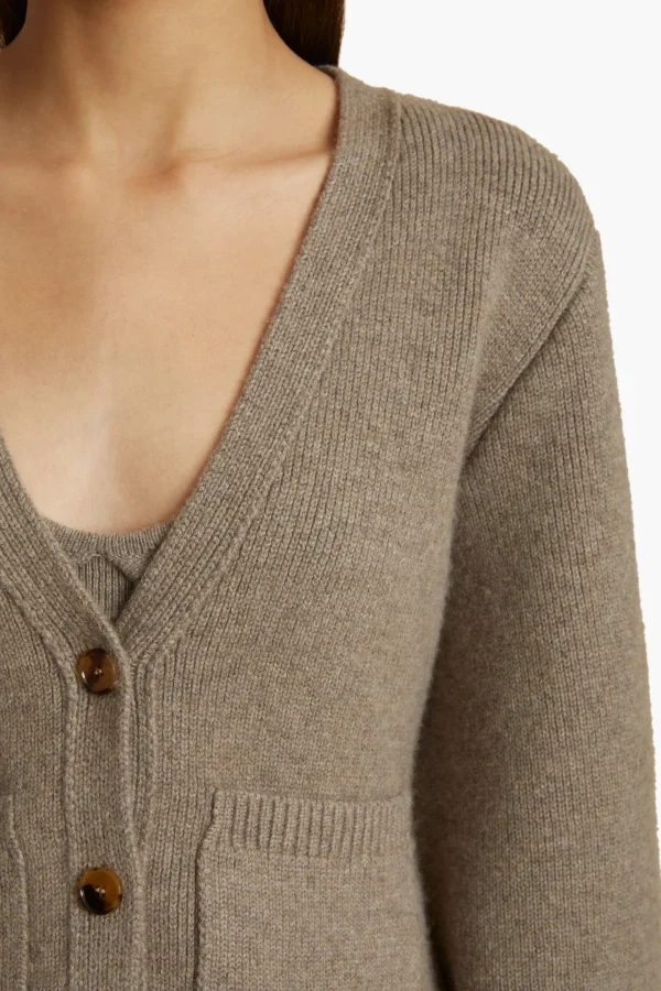 Khaite Strickjacken<Cardigan Scarlet in Barley
