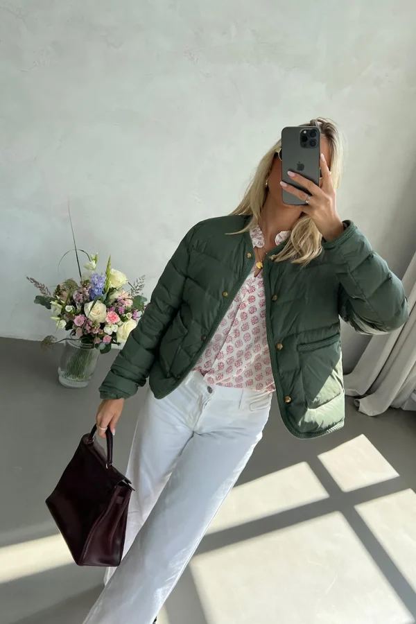 Ladneri Jacken & Westen<Daunenjacke Le Cannet in Oliv