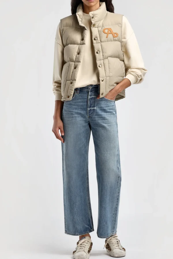 Ladneri Jacken & Westen<Daunenweste Saint Honore in Beige