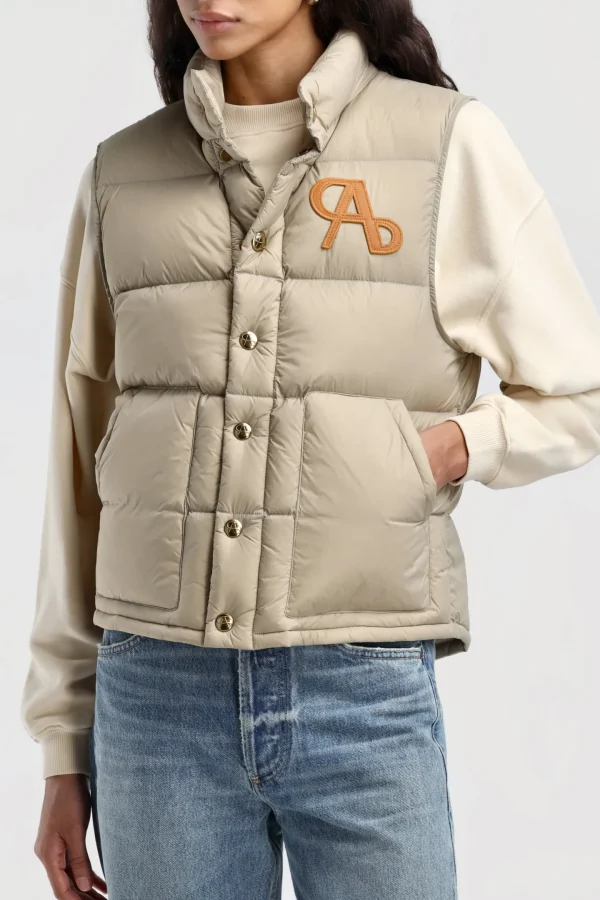 Ladneri Jacken & Westen<Daunenweste Saint Honore in Beige