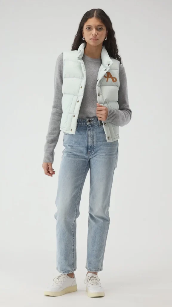 Ladneri Jacken & Westen<Daunenweste Saint Honore in Mint