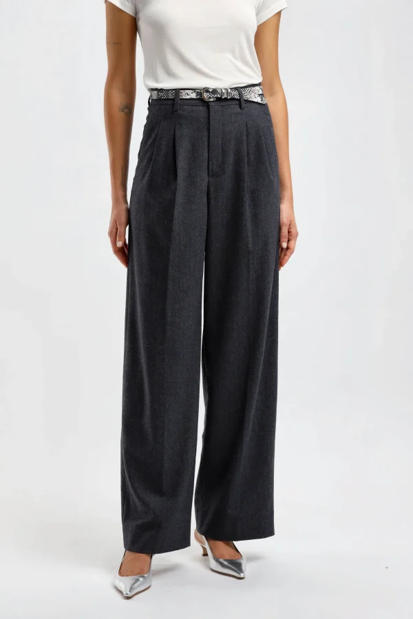 Rossi Hosen & Jumpsuits<Flanellhose Noa in Marine