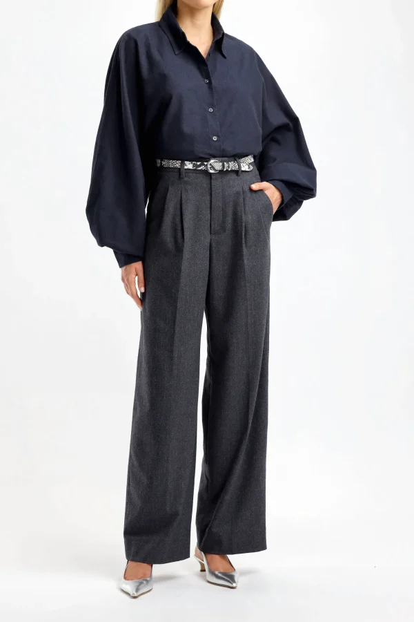 Rossi Hosen & Jumpsuits<Flanellhose Noa in Marine