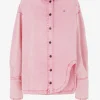 The Attico Blusen & Tops<Hemdbluse Diana in Pink