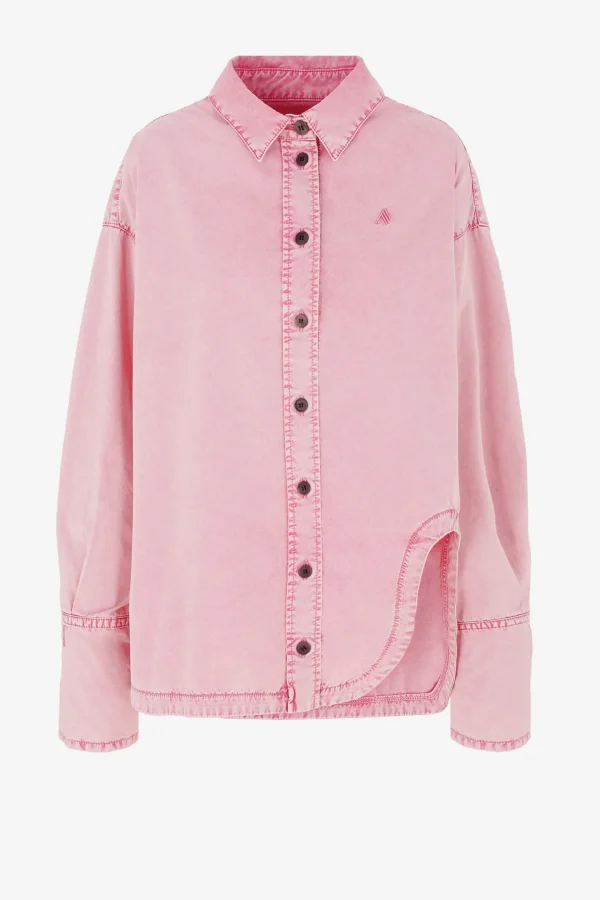 The Attico Blusen & Tops<Hemdbluse Diana in Pink