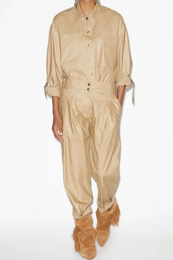 Isabel Marant Jacken & Westen<Hemdjacke Florania in Beige