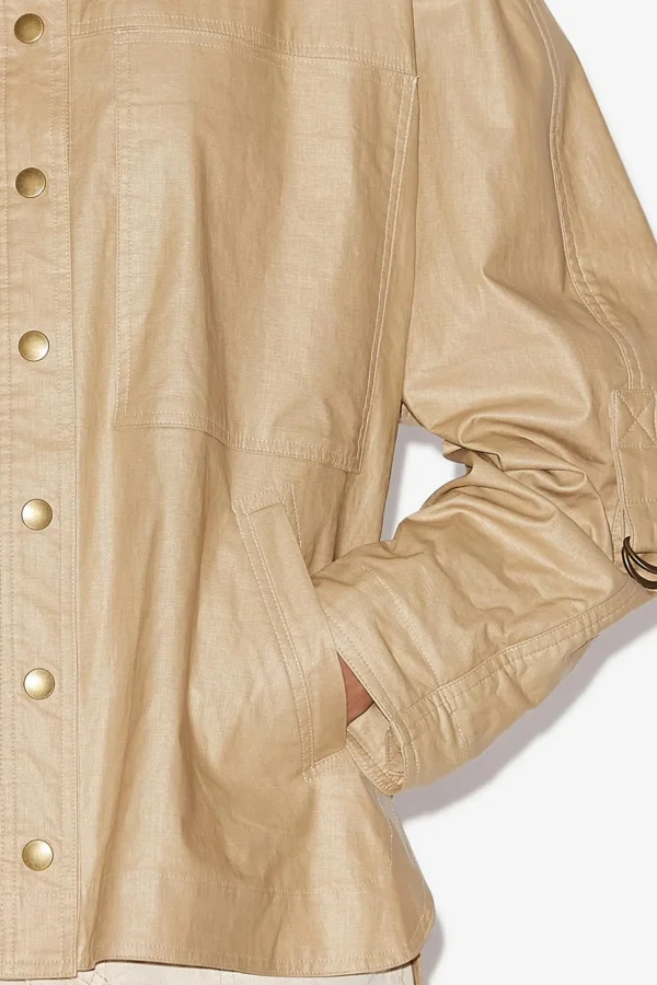 Isabel Marant Jacken & Westen<Hemdjacke Florania in Beige