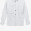 Marant Etoile Jacken & Westen<Hemdjacke Okely in Light Blue