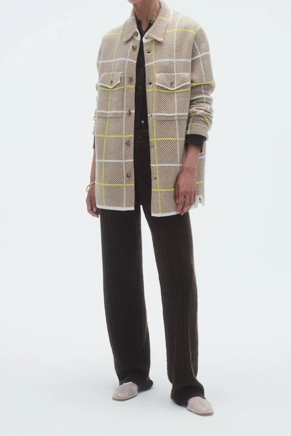 Guest in Residence Jacken & Westen<Hemdjacke Plaid Work in Almond Combo