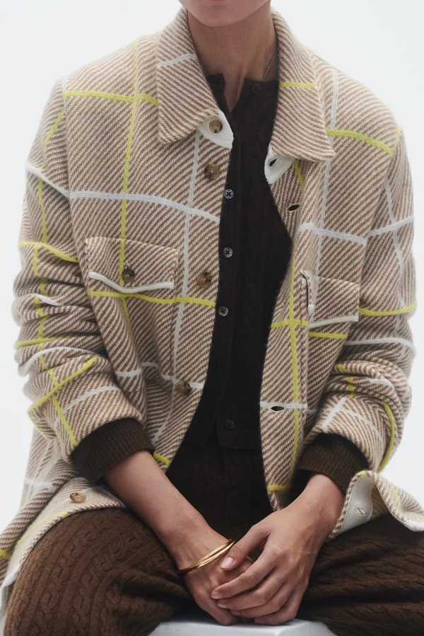 Guest in Residence Jacken & Westen<Hemdjacke Plaid Work in Almond Combo