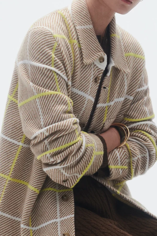 Guest in Residence Jacken & Westen<Hemdjacke Plaid Work in Almond Combo