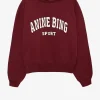 Anine Bing Hoodies & Sweatshirts<Hoodie Alec in Cabernet