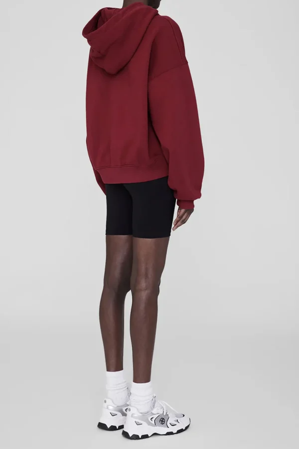 Anine Bing Hoodies & Sweatshirts<Hoodie Alec in Cabernet