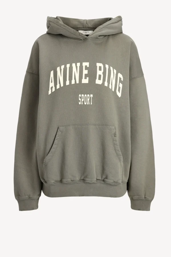 Anine Bing Hoodies & Sweatshirts<Hoodie Harvey in Dusty Olive