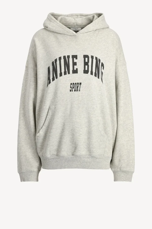 Anine Bing Hoodies & Sweatshirts<Hoodie Harvey in Heather Grey