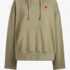 Anita Hass Hoodies & Sweatshirts<Hoodie Open Seam in Oliv