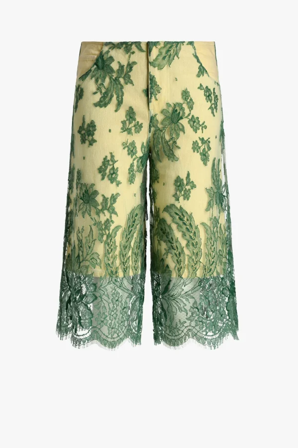 Christopher Esber Shorts<Hose Arboreal in Anise/Evergreen