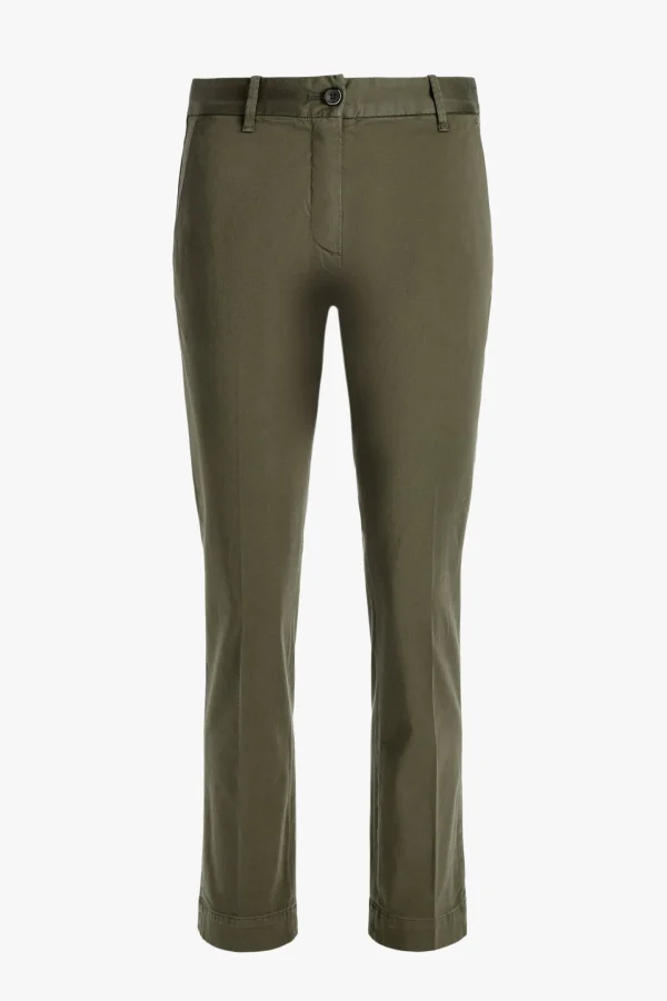 Nine In The Morning Hosen & Jumpsuits<Hose Blue Slim in Oliva