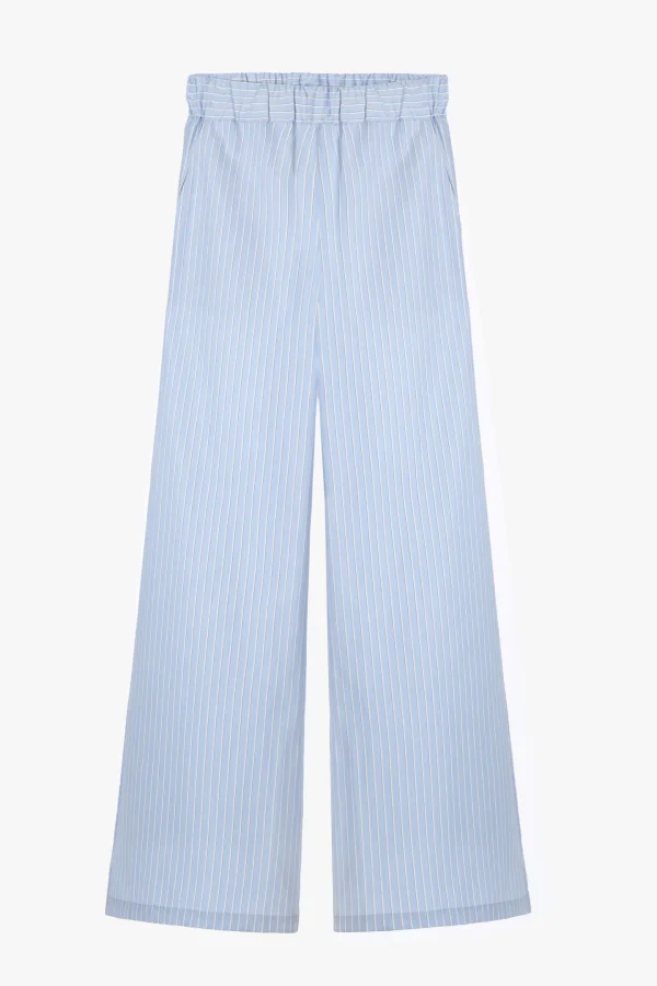 Ladneri Hosen & Jumpsuits<Hose Bondy in Blau/Weiß/Schwarz