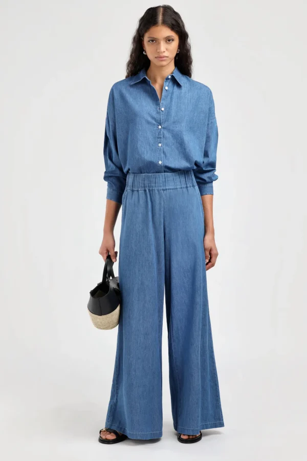 Ladneri Hosen & Jumpsuits<Hose Bondy in Denim Blue