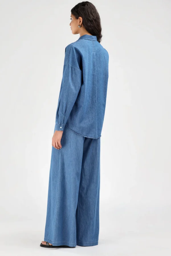 Ladneri Hosen & Jumpsuits<Hose Bondy in Denim Blue