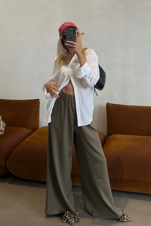 Ladneri Hosen & Jumpsuits<Hose Bondy in Oliv