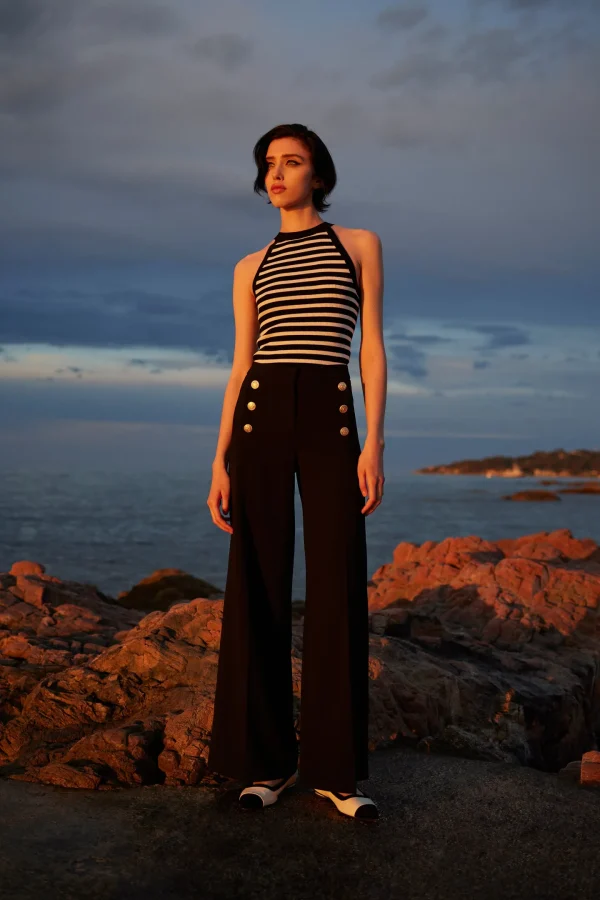 Seductive Hosen & Jumpsuits<Hose Bridget Fluid in Marine