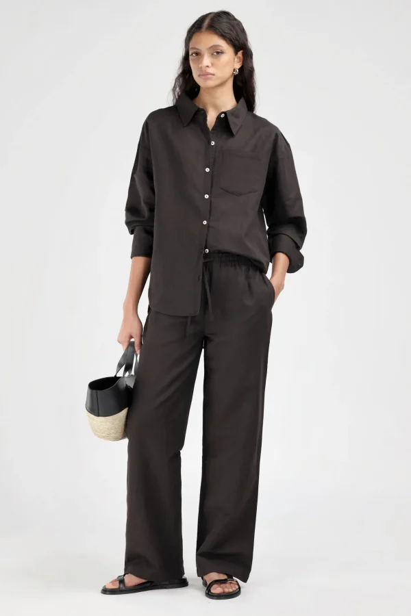 Ladneri Hosen & Jumpsuits<Hose Chambord in Caviar