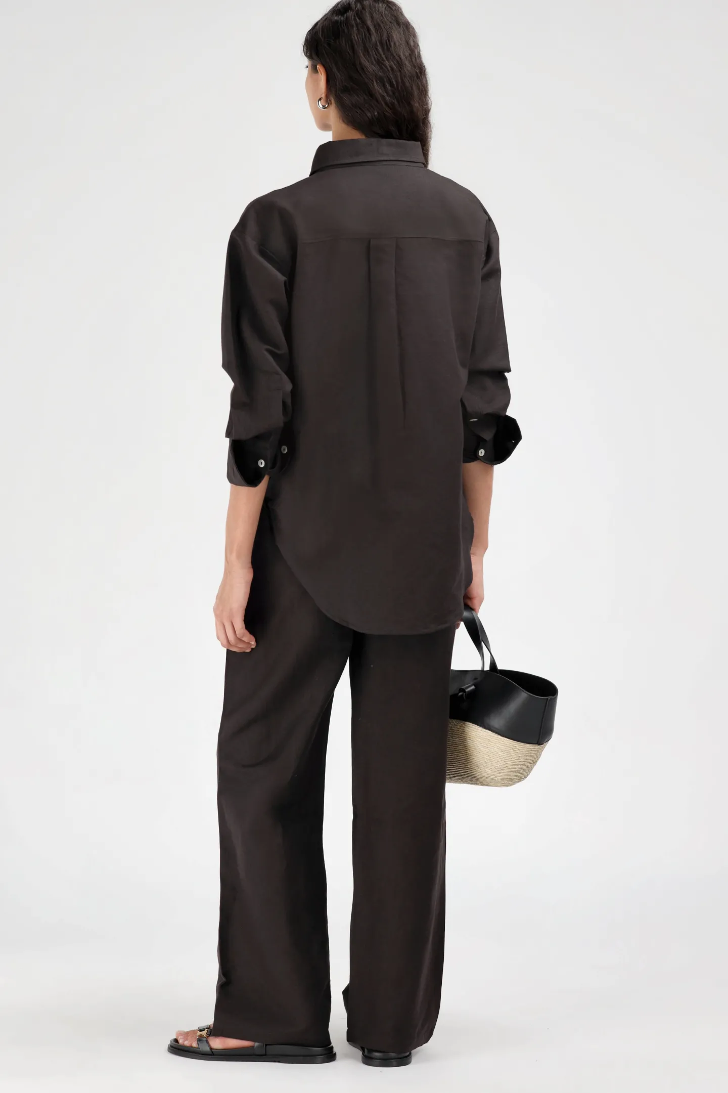 hose_chambord_in_caviar_3.webp Ladneri Hosen & Jumpsuits<Hose Chambord in Caviar