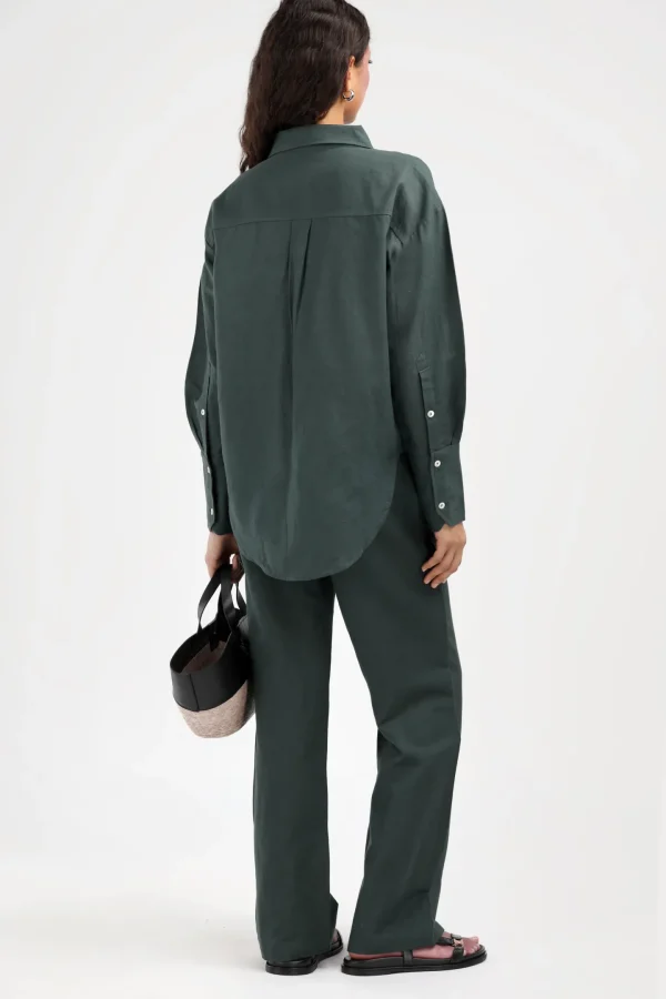Ladneri Hosen & Jumpsuits<Hose Chambord in Dusty Olive