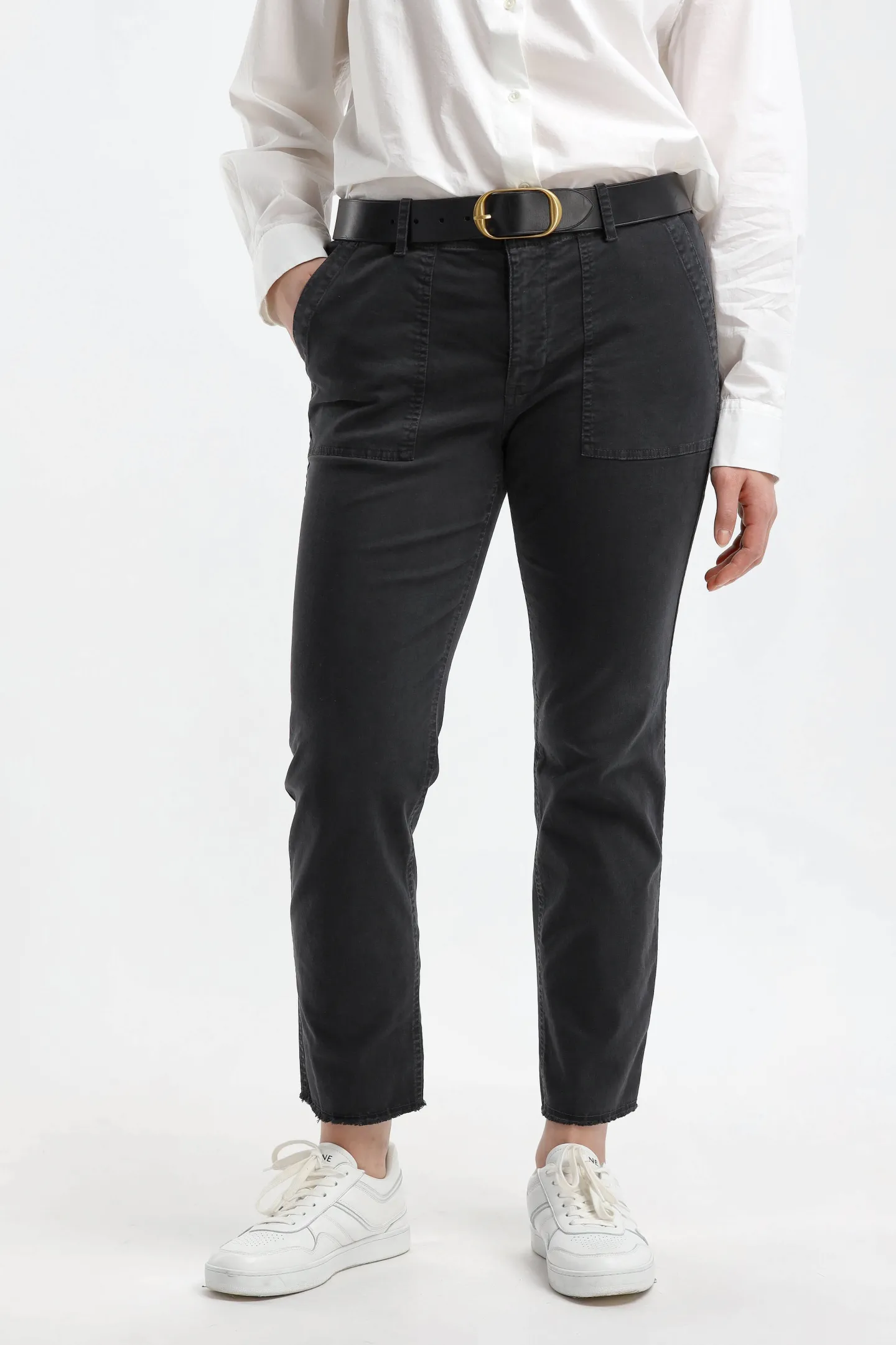 hose_jenna_in_carbon_3.webp Nili Lotan Hosen & Jumpsuits<Hose Jenna in Carbon
