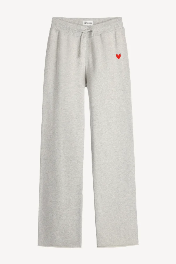 Anita Hass Hosen & Jumpsuits<Hose Open Seam in Melange Grey