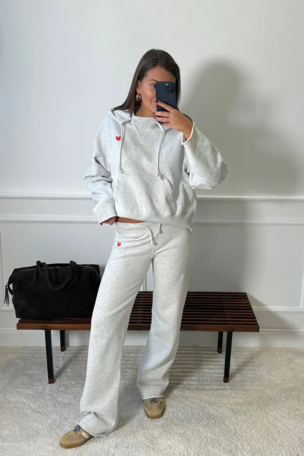 Anita Hass Hosen & Jumpsuits<Hose Open Seam in Melange Grey