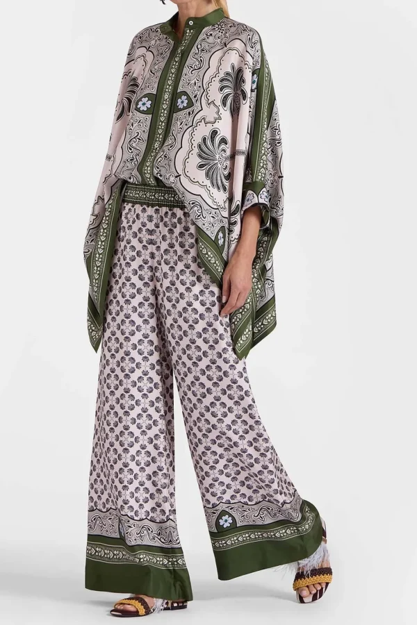 La Double J Hosen & Jumpsuits<Hose Palazzo in Grün