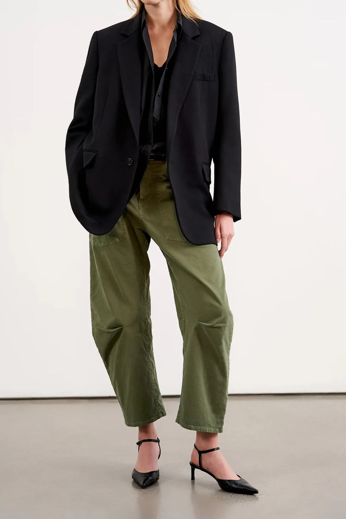 hose_shon_in_camo_3.webp Nili Lotan Hosen & Jumpsuits<Hose Shon in Camo
