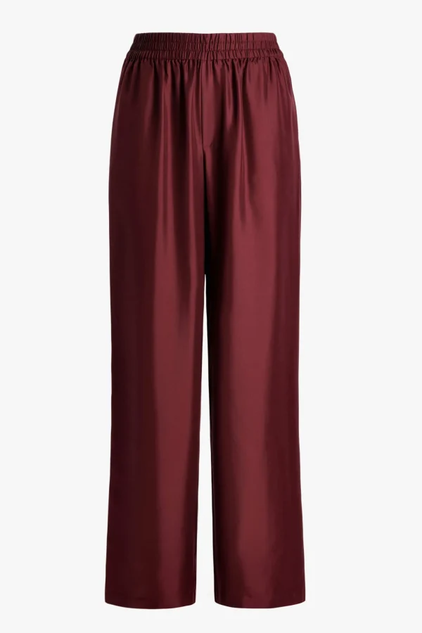 Lisa Yang Hosen & Jumpsuits<Hose Wide Leg in Bordaux
