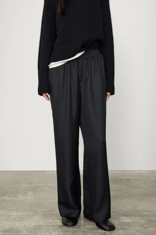 Lisa Yang Hosen & Jumpsuits<Hose Wide Leg in Midnight