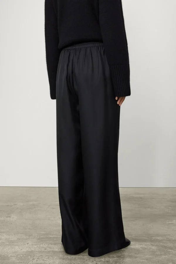 Lisa Yang Hosen & Jumpsuits<Hose Wide Leg in Midnight